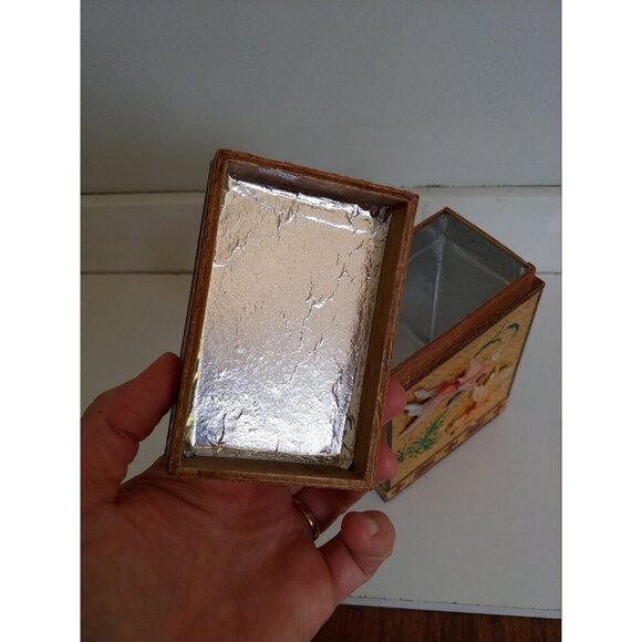 Chinese Shantou reed straw overlay tea caddy with goldfish motif from carved - Picture 7 of 10